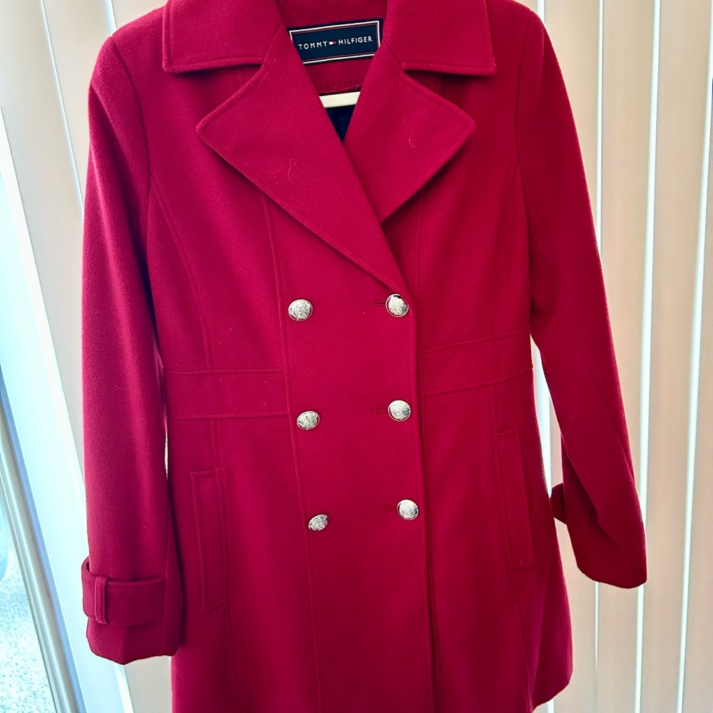 Tommy Hilfiger Red Coat